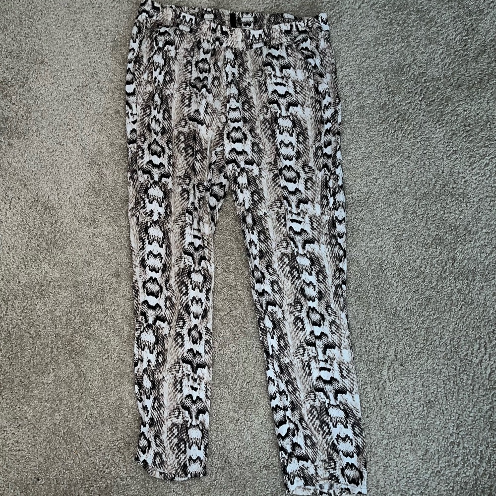 H&M Printed Dress Pants